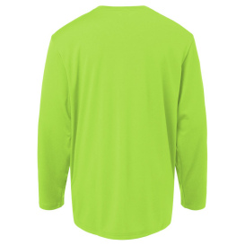 AllPro 48400Y Pro-Lock Youth Performance Long Sleeve T-Shirt - Lime