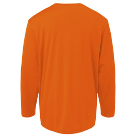 AllPro 48400Y Pro-Lock Youth Performance Long Sleeve T-Shirt - Neon Orange