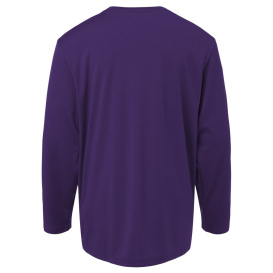 AllPro 48400Y Pro-Lock Youth Performance Long Sleeve T-Shirt - Purple