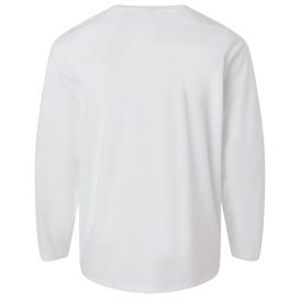 AllPro 48400Y Pro-Lock Youth Performance Long Sleeve T-Shirt - White