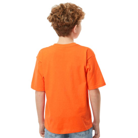 M&O 4850 Youth Gold Soft Touch T-Shirt - Orange
