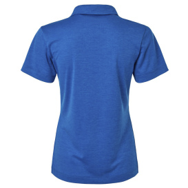 AllPro 4HM00L Women\'s Performance Melange Polo - Royal Melange