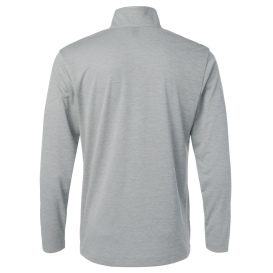 AllPro 4HM700 Performance Melange Quarter-Zip Pullover - Silver Melange