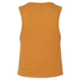 Next Level 5083 Women\'s Festival Crop Tank - Antique Gold