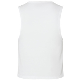 Next Level 5083 Women\'s Festival Crop Tank - White