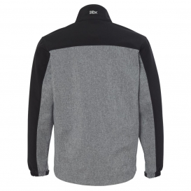 DRI DUCK 5350 Motion Soft Shell Jacket - Black Heather/Black