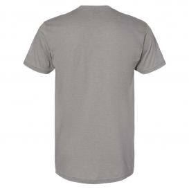 Bayside 5710 USA-Made Triblend Crew - Tri Asphalt