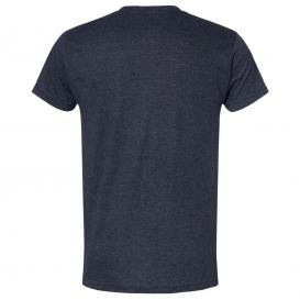 Bayside 5710 USA-Made Triblend Crew - Tri Navy