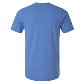 Tultex 602CVC Combed CVC T-Shirt - Heather Columbia Blue