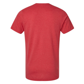 Tultex 602CVC Combed CVC T-Shirt - Heather Red