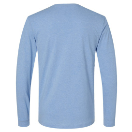Next Level 6211 Unisex CVC Long Sleeve Tee - Heather Columbia Blue