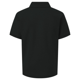 AllPro 62800Y Youth Pique Polo - Black