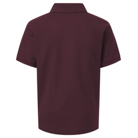 AllPro 62800Y Youth Pique Polo - Maroon