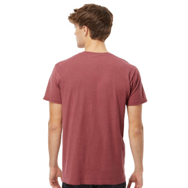 M&O 6500M Unisex Vintage Garment Dyed T-Shirt - Brick