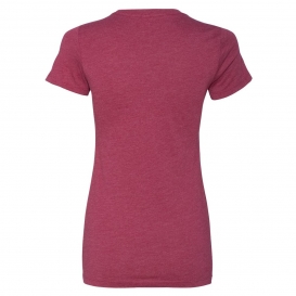 Next Level 6610 Women\'s CVC Short Sleeve Crew - Cardinal