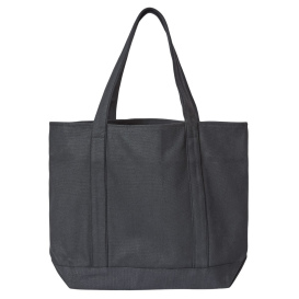 Liberty Bags 8873 XL Zippered Resort Tote - Black/Black