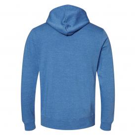 J. America 8879 Gaiter Fleece Hooded Sweatshirt - Cool Royal Heather