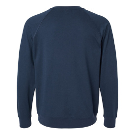 Next Level 9000 Laguna Raglan Crewneck Sweatshirt - Midnight Navy