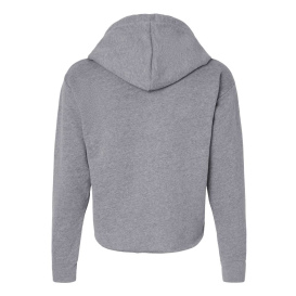 Next Level 9384 Women\'s Laguna Sueded Hoodie - Heather Grey