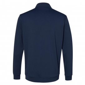adidas A295 Performance Texture Quarter-Zip Pullover - Collegiate Navy