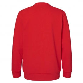 adidas A434 Fleece Crewneck Sweatshirt - Red