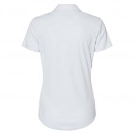 adidas A481 Women\'s Floating 3-Stripes Sport Shirt - White/Black