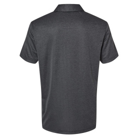 adidas A591 Space Dyed Polo - Black Melange