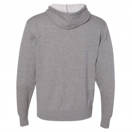 Independent Trading Co. AFX90UN Unisex Lightweight Hooded Sweatshirt - Gunmetal Heather