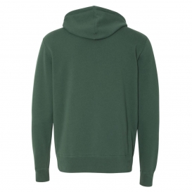 Independent Trading Co. AFX90UNZ Unisex Lightweight Full-Zip Hooded Sweatshirt - Alpine Green