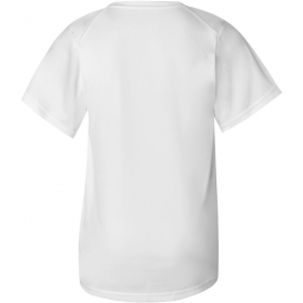 Badger Sport 2120 Youth B-Core Short Sleeve T-Shirt - White