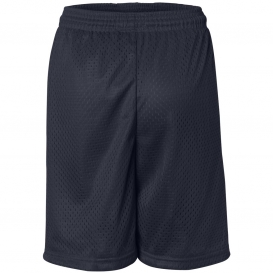 Badger Sport 2207 Youth Pro Mesh 6\'\' Inseam Shorts - Navy