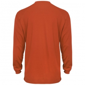 Badger Sport 4104 B-Core Long Sleeve T-Shirt - Burnt Orange