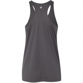 Badger Sport 4166 Women's B-Core Racerback Tank Top - Graphite | Full ...