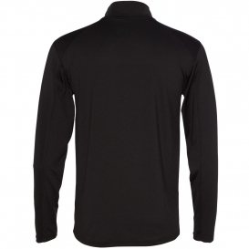Badger Sport 4280 Quarter-Zip Lightweight Pullover - Black