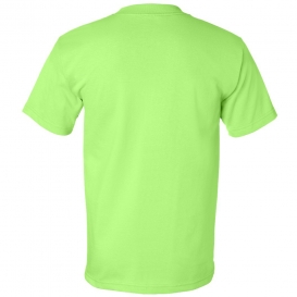 Bayside 5100 USA-Made Short Sleeve T-Shirt - Lime Green