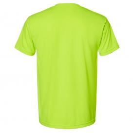 Bayside 5300 USA-Made Performance T-Shirt - Lime Green