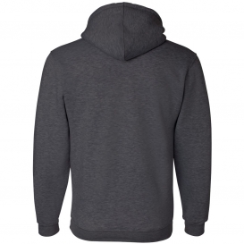 Bayside 960 USA-Made Hooded Sweatshirt - Charcoal Heather