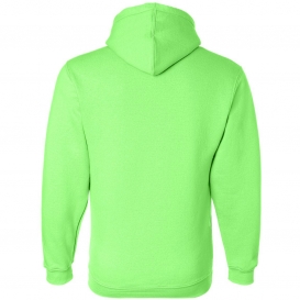 Bayside 960 USA-Made Hooded Sweatshirt - Lime Green