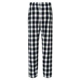 Boxercraft BM6624 Harley Flannel Pants - Black/White Buffalo Plaid