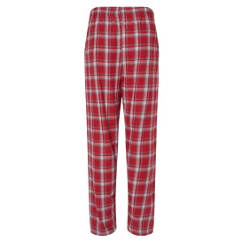 Boxercraft BM6624 Harley Flannel Pants - Heritage Garnet Plaid