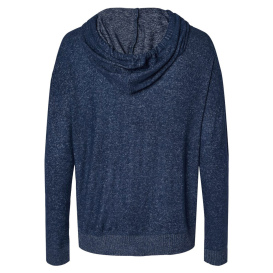 Boxercraft BW1501 Women\'s Cuddle Fleece Hooded Pullover - Navy Heather