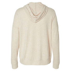 Boxercraft BW1501 Women\'s Cuddle Fleece Hooded Pullover - Oatmeal Heather