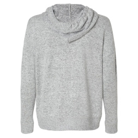 Boxercraft BW1501 Women\'s Cuddle Fleece Hooded Pullover - Oxford Heather