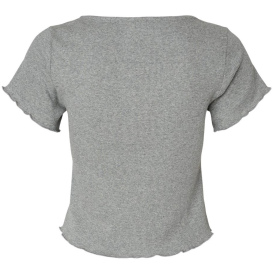 Boxercraft BW2403 Women\'s Baby Rib T-Shirt - Oxford Heather
