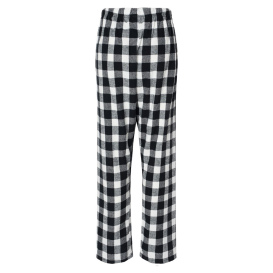 Boxercraft BW6620 Women\'s Haley Flannel Pants - Black/White Buffalo Plaid