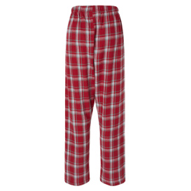 Boxercraft BW6620 Women\'s Haley Flannel Pants - Heritage Garnet Plaid