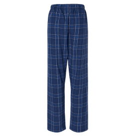 Boxercraft BW6620 Women\'s Haley Flannel Pants - Navy Field Day Plaid