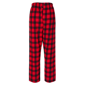 Boxercraft BW6620 Women\'s Haley Flannel Pants - Red/Black Buffalo