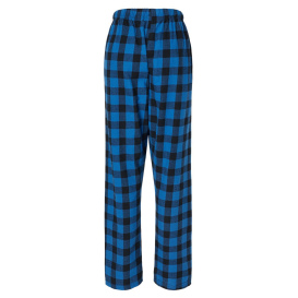 Boxercraft BW6620 Women\'s Haley Flannel Pants - Royal/Black Buffalo