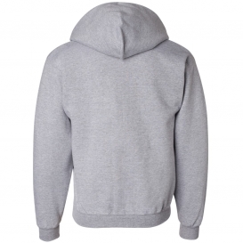 Champion S800 Double Dry Eco Full-Zip Hooded Sweatshirt - Light Steel